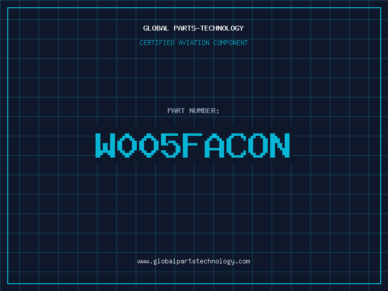 Aviation Part W005FACON