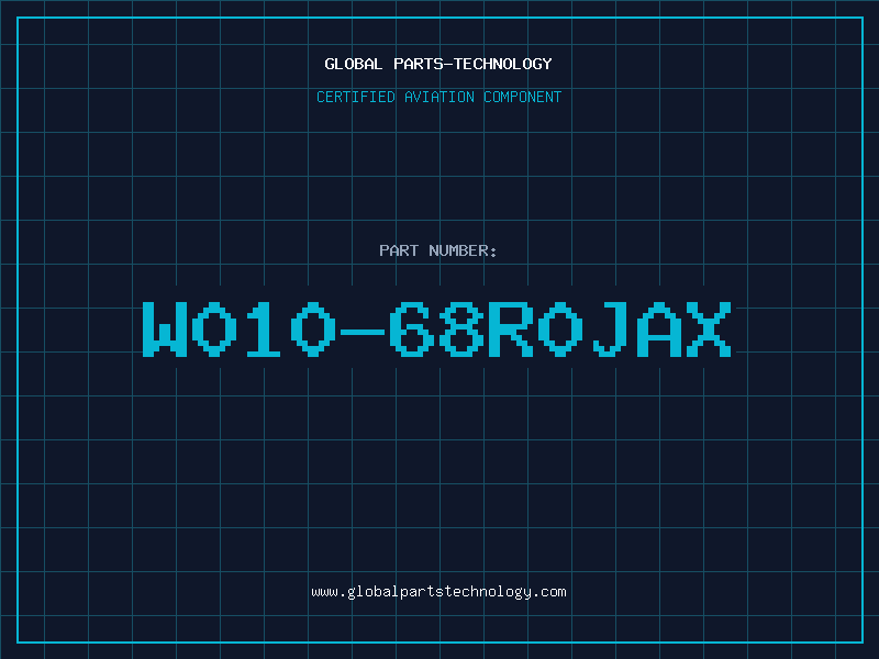 Aviation Part W010-68R0JAX