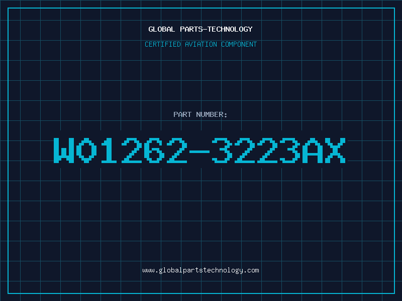 Aviation Part W01262-3223AX