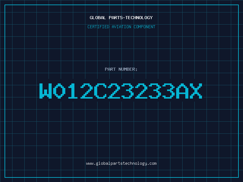 Aviation Part W012C23233AX