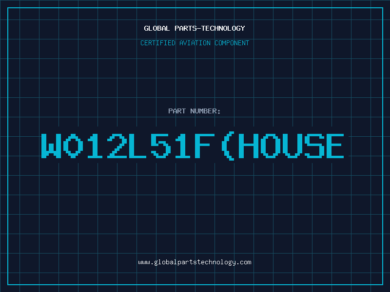 Aviation Part W012L51FHOUSE