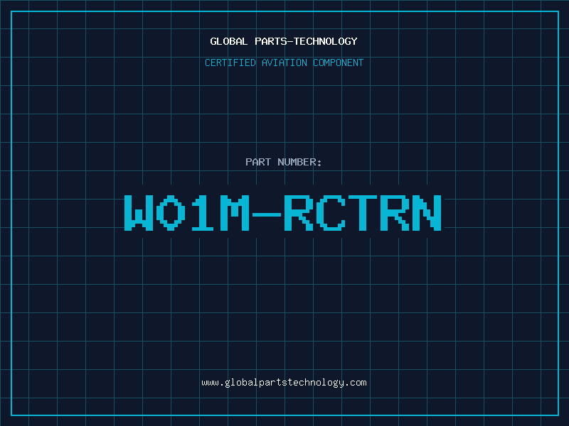 Aviation Part W01M-RCTRN