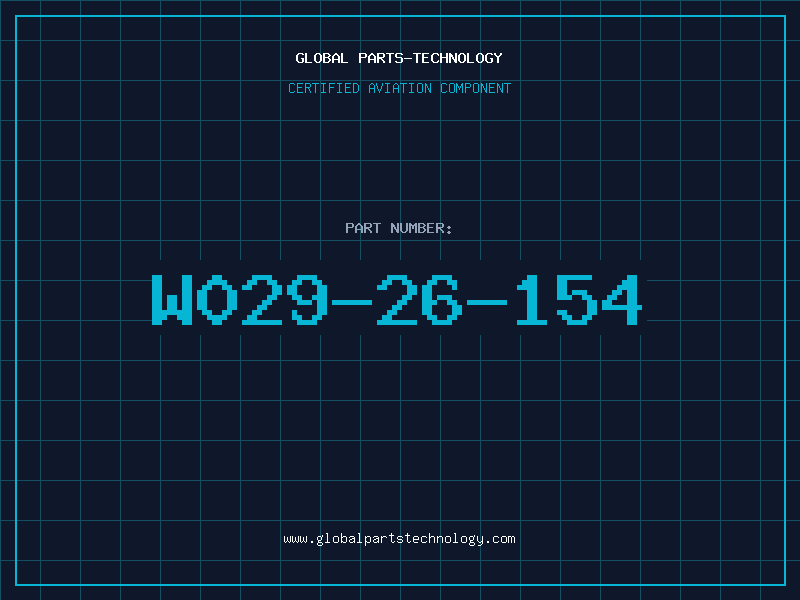 Aviation Part W029-26-154