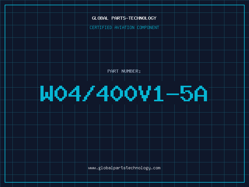Aviation Part W04/400V1-5A