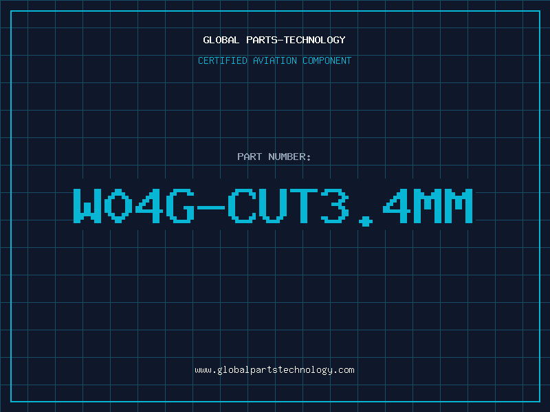Aviation Part W04G-CUT3.4MM