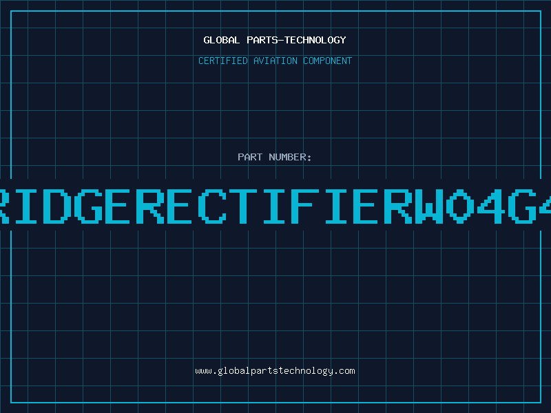 Aviation Part W04GBRIDGERECTIFIERW04G400V1A