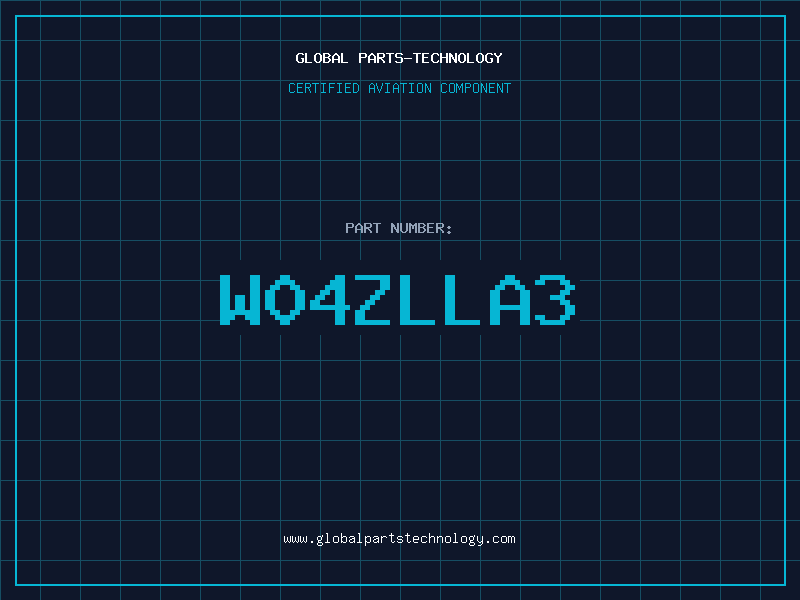 Aviation Part W04ZLLA3