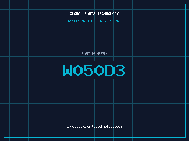 Aviation Part W050D3