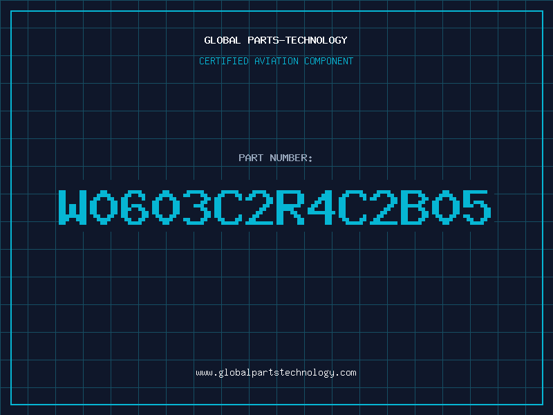 Aviation Part W0603C2R4C2B05