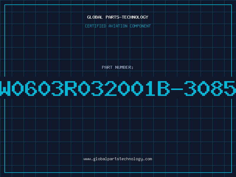 Aviation Part W0603R032001B-3085