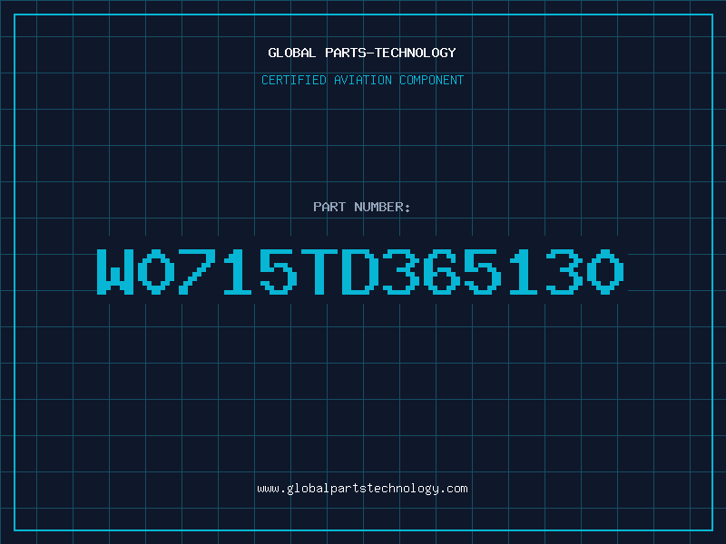Aviation Part W0715TD365130