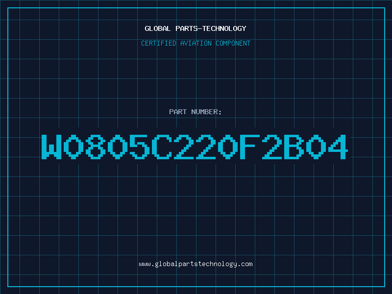 Aviation Part W0805C220F2B04