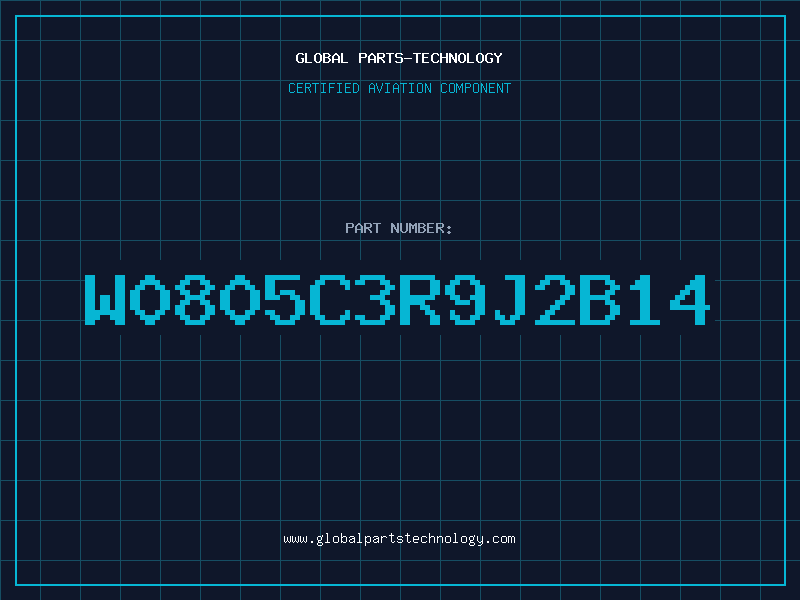 Aviation Part W0805C3R9J2B14