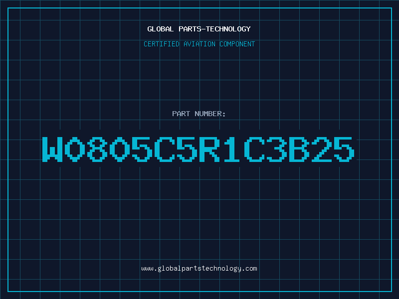 Aviation Part W0805C5R1C3B25
