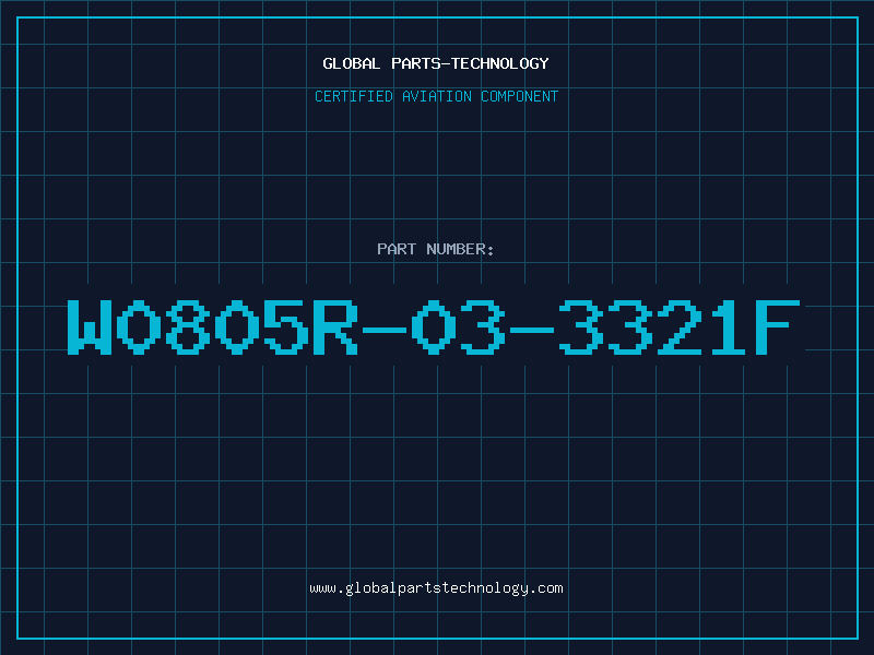Aviation Part W0805R-03-3321F