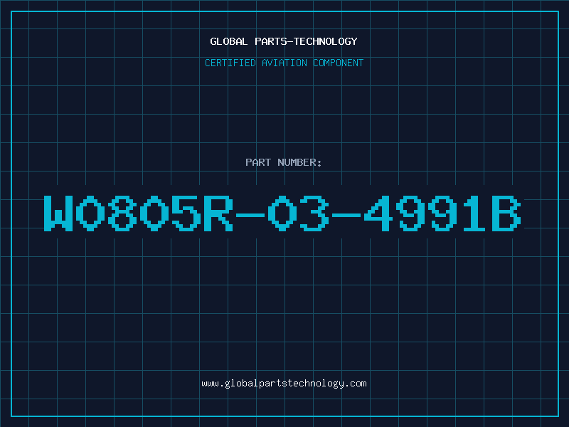 Aviation Part W0805R-03-4991B