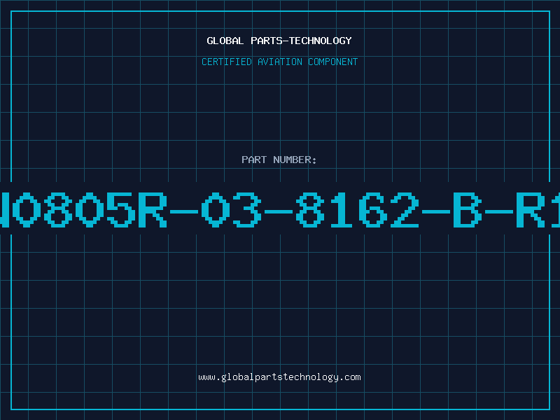 Aviation Part W0805R-03-8162-B-R1
