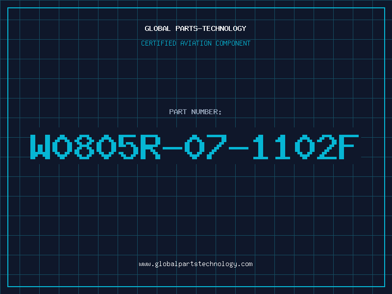 Aviation Part W0805R-07-1102F