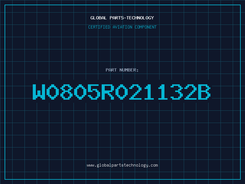 Aviation Part W0805R021132B