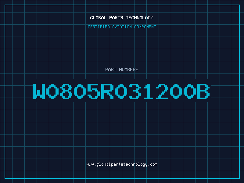 Aviation Part W0805R031200B