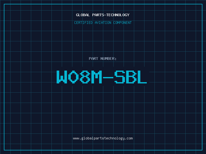 Aviation Part W08M-SBL