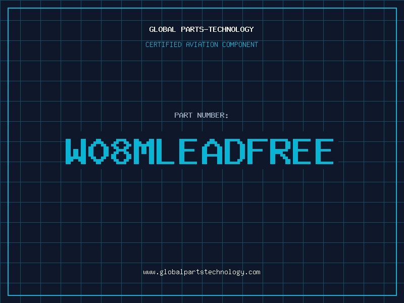 Aviation Part W08MLEADFREE