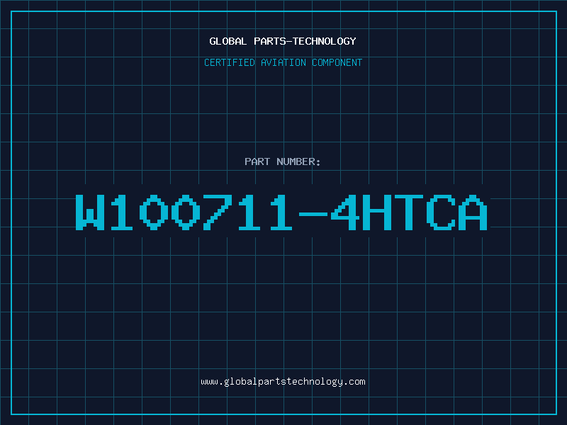 Aviation Part W100711-4HTCA