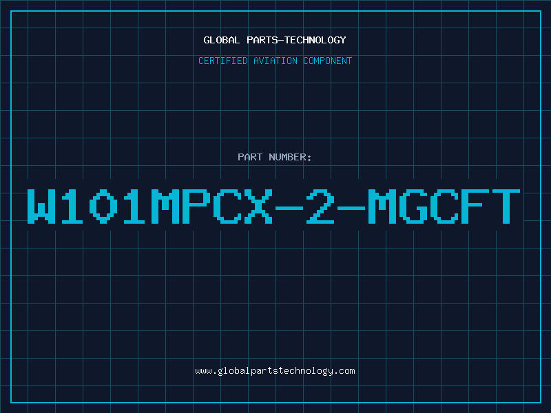 Aviation Part W101MPCX-2-MGCFT