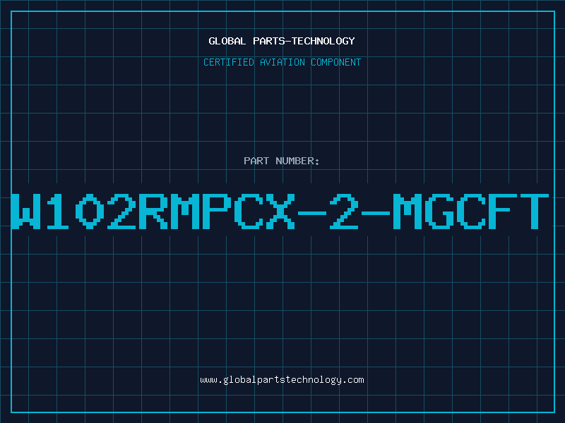 Aviation Part W102RMPCX-2-MGCFT