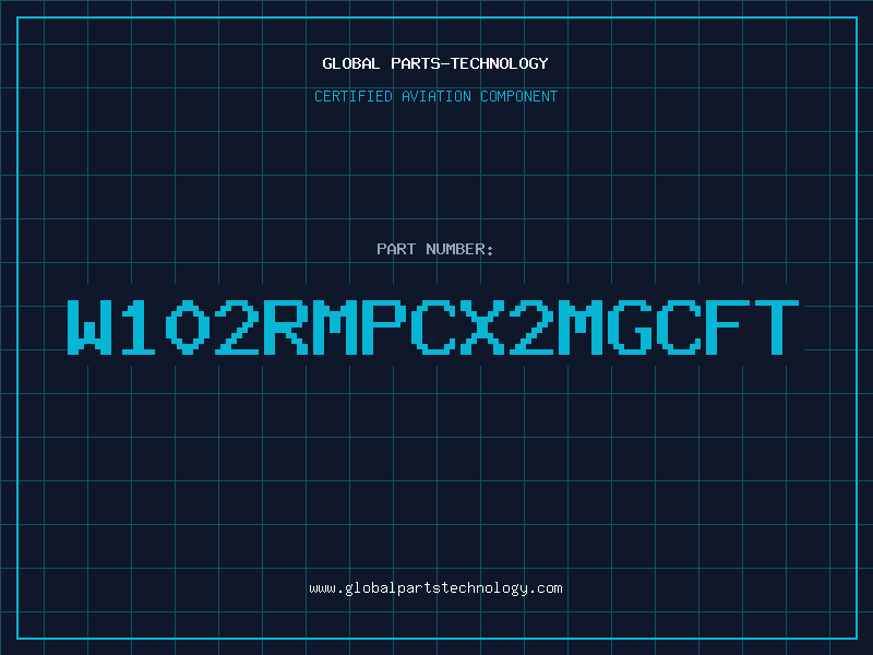 Aviation Part W102RMPCX2MGCFT