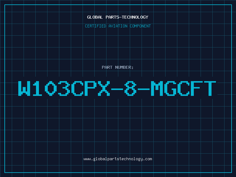 Aviation Part W103CPX-8-MGCFT