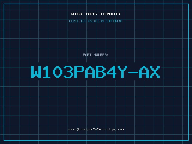 Aviation Part W103PAB4Y-AX