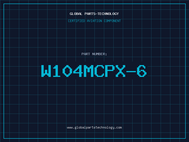 Aviation Part W104MCPX-6