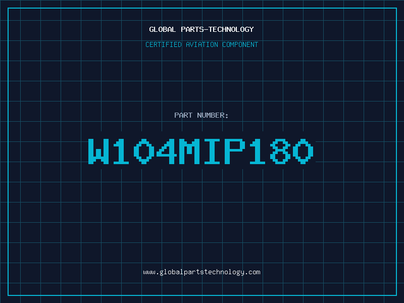 Aviation Part W104MIP180