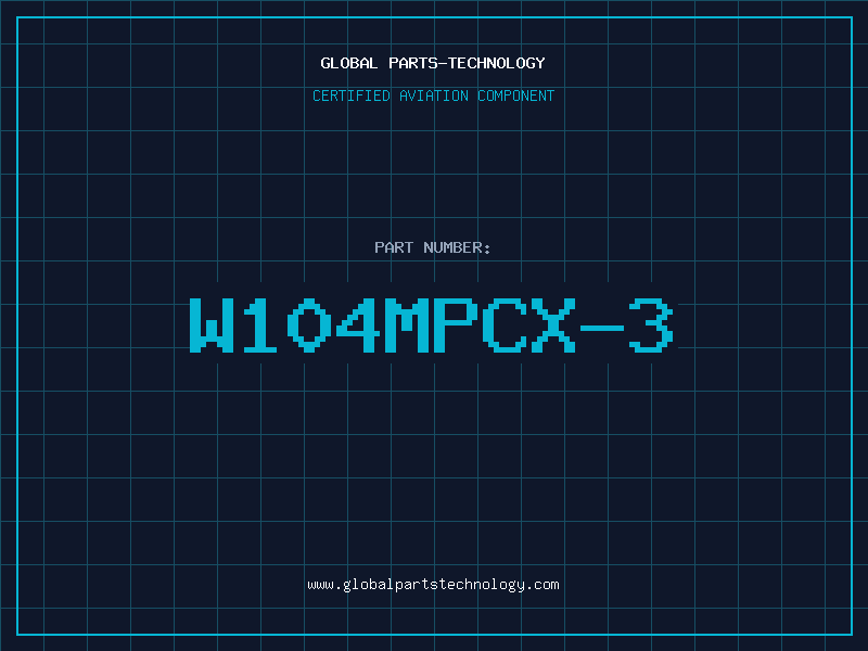 Aviation Part W104MPCX-3