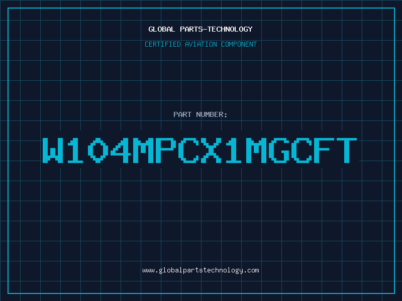 Aviation Part W104MPCX1MGCFT