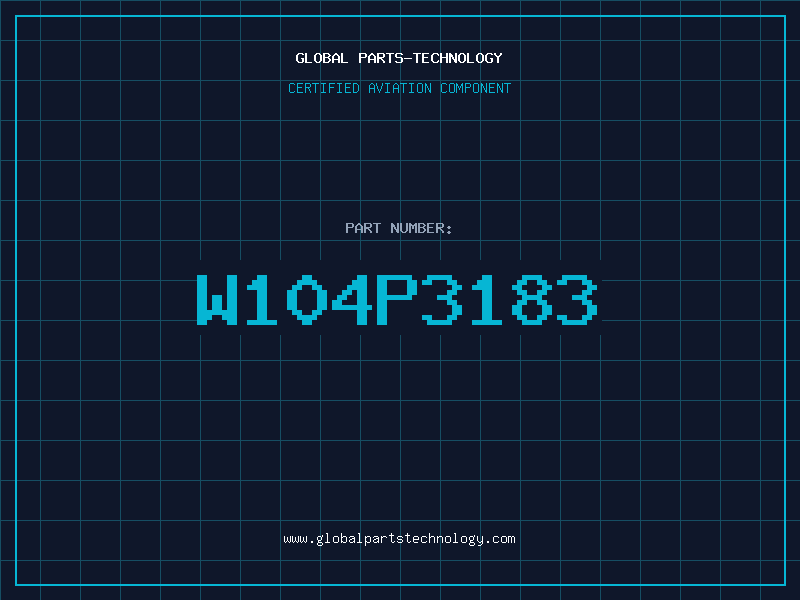 Aviation Part W104P3183