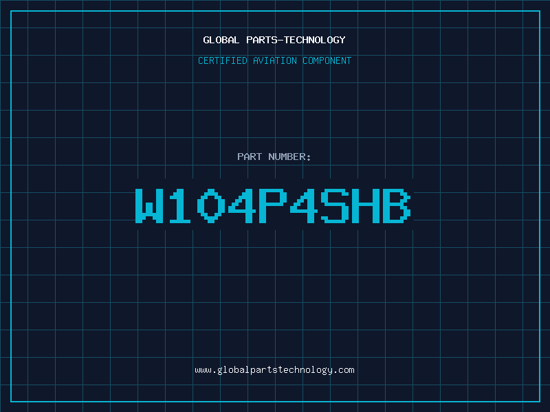 Aviation Part W104P4SHB