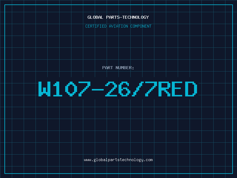 Aviation Part W107-26/7RED