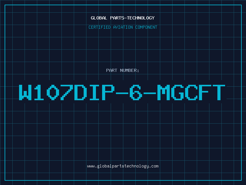 Aviation Part W107DIP-6-MGCFT