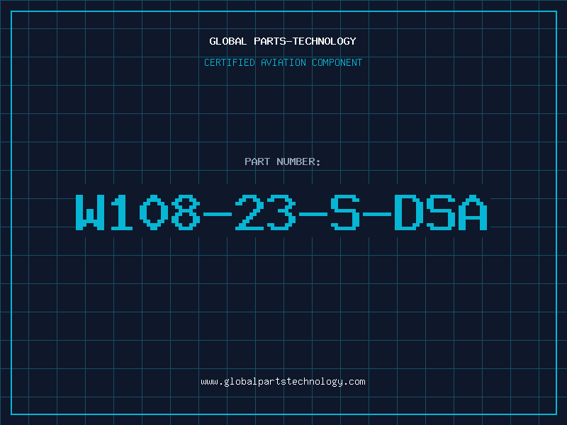 Aviation Part W108-23-S-DSA