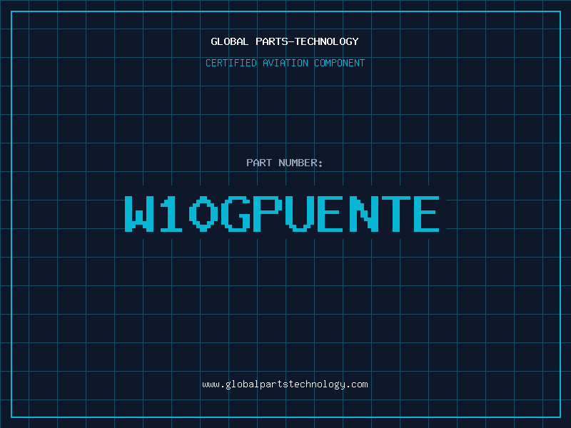 Aviation Part W10GPUENTE
