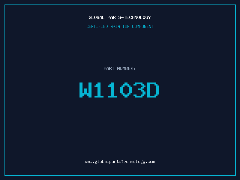 Aviation Part W1103D
