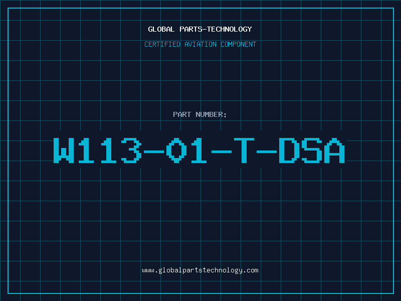 Aviation Part W113-01-T-DSA