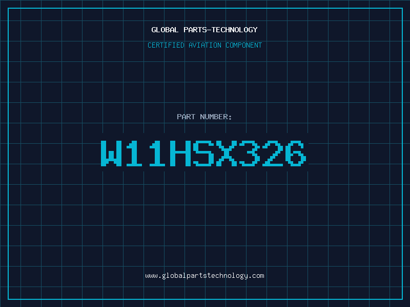 Aviation Part W11HSX326