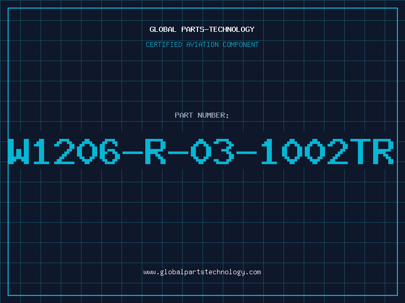 Aviation Part W1206-R-03-1002TR