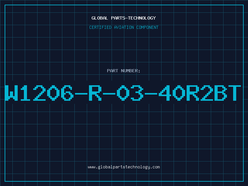 Aviation Part W1206-R-03-40R2BT