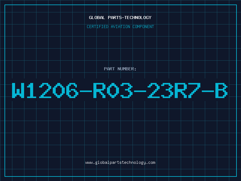 Aviation Part W1206-R03-23R7-B