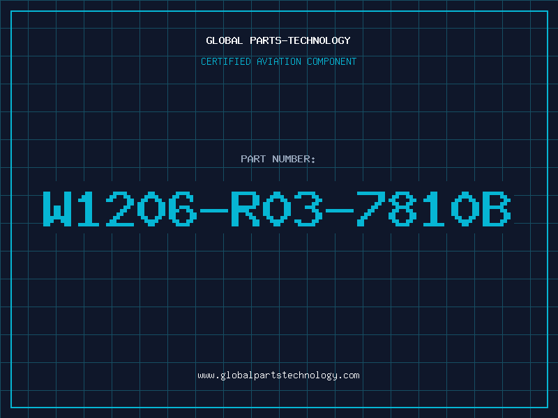 Aviation Part W1206-R03-7810B