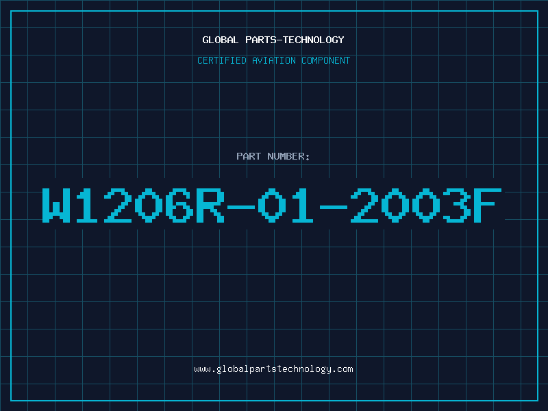 Aviation Part W1206R-01-2003F
